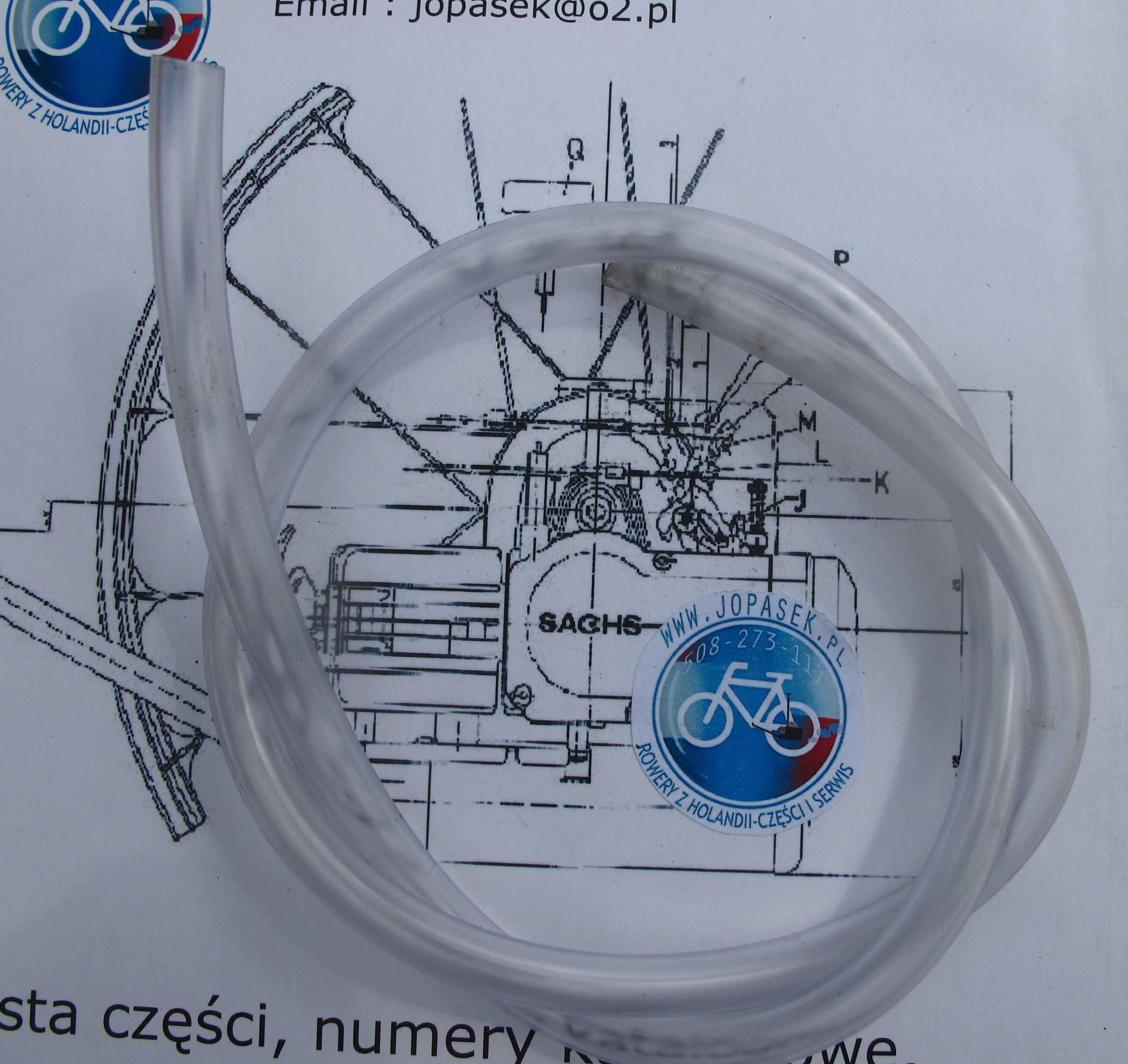 Zbiornik paliwa do rowerów z silnikiem SACHS 301A Spartamet Saxonette