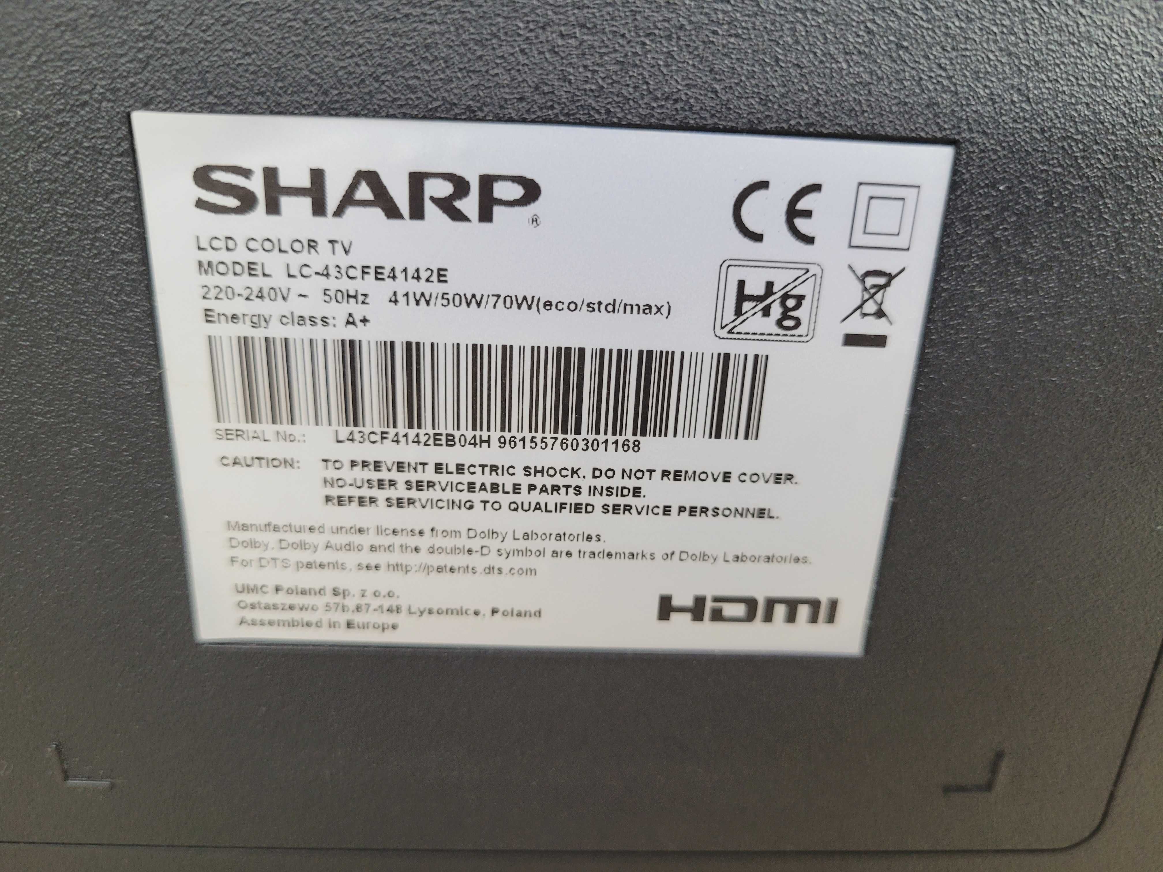 Telewizor Sharp 43
