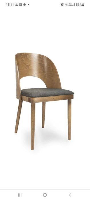 4 szt krzesła Fameg drewno bukowe