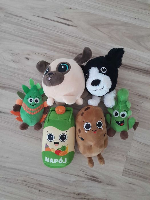 Maskotki z biedronki