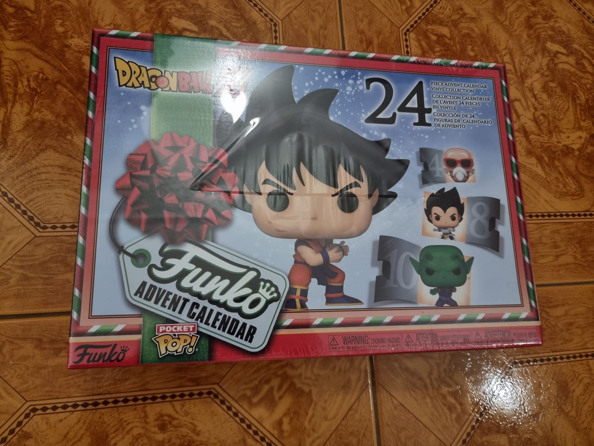 Funko pocket pop Calendario Advento com 24 figuras Dragonball z