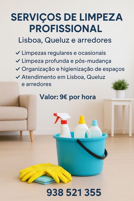Serviço de Limpeza Doméstica – Profissional e de Confia