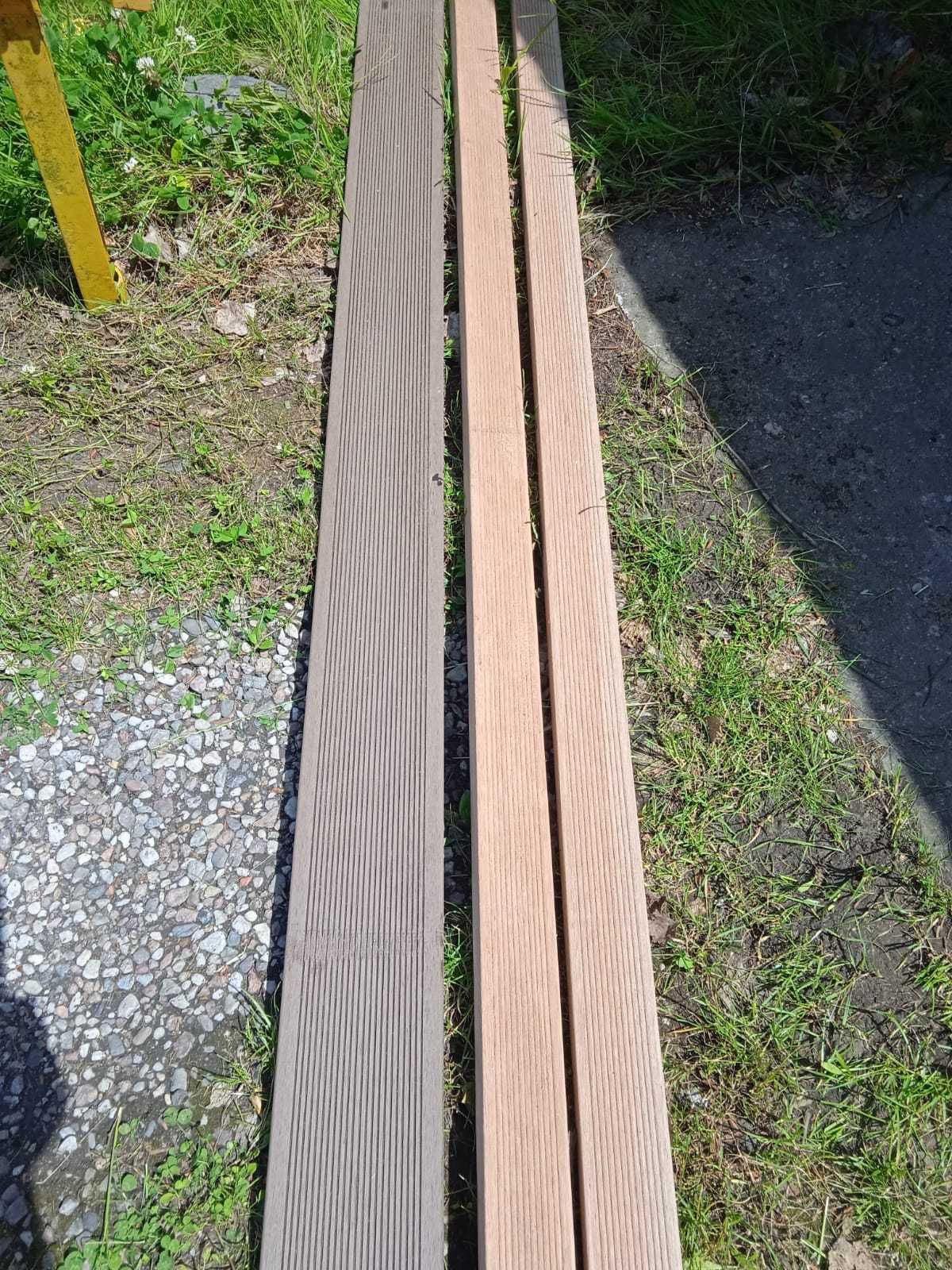 Deska tarasowa SOLID z legarami i klamrami 25 % taniej niż w sklepie