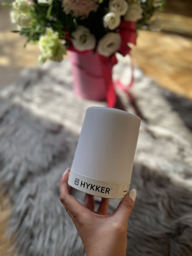 Hykker głośnik bluetooth lampka