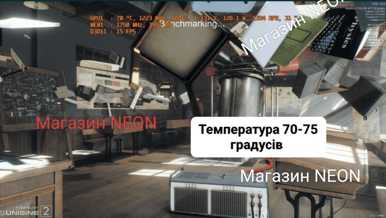 Топовая Sapphire pulse RX 470 4 gb Любые тесты и проверки!