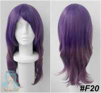 Kiss Him not me Serinuma Kae fioletowa ombre peruka cosplay wig