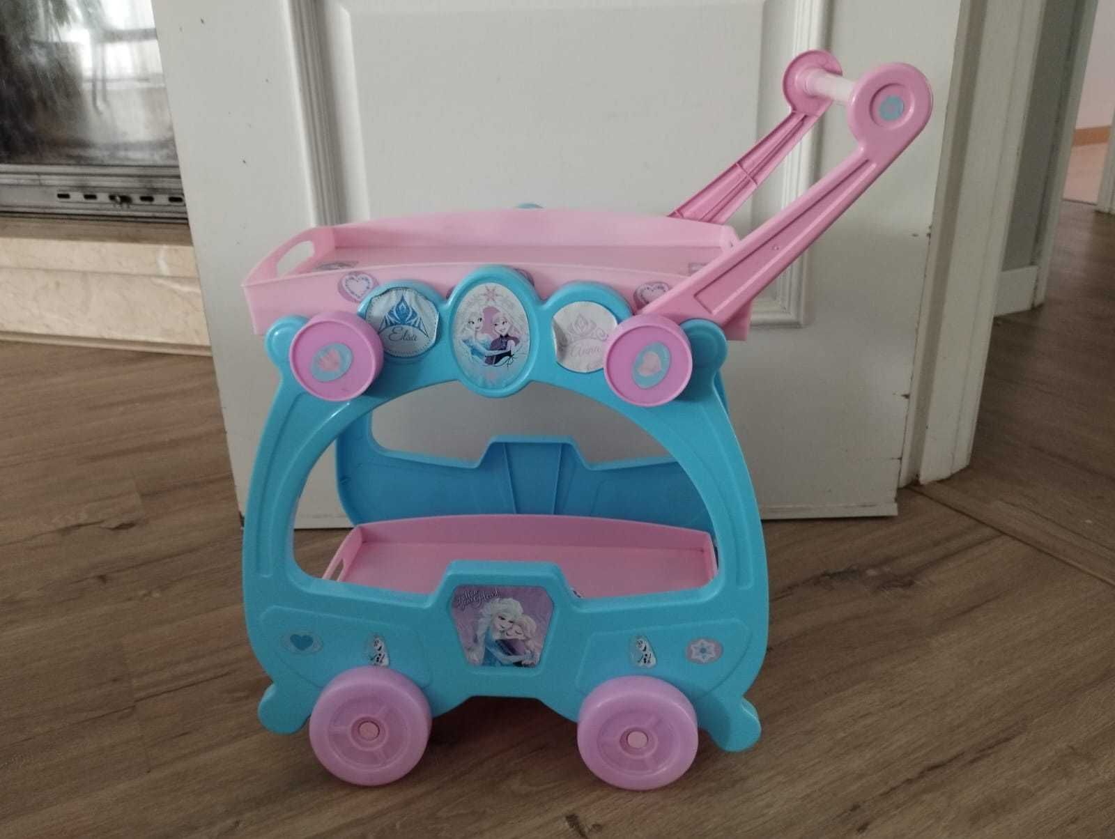 Conjunto carrinho chás princesas disney