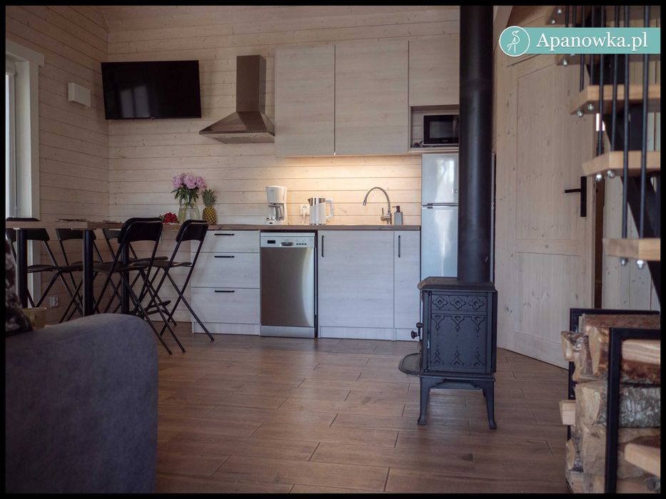 Domek z balią  jaccuzi,domek nad jeziorem, sauna, wolny Sylwester