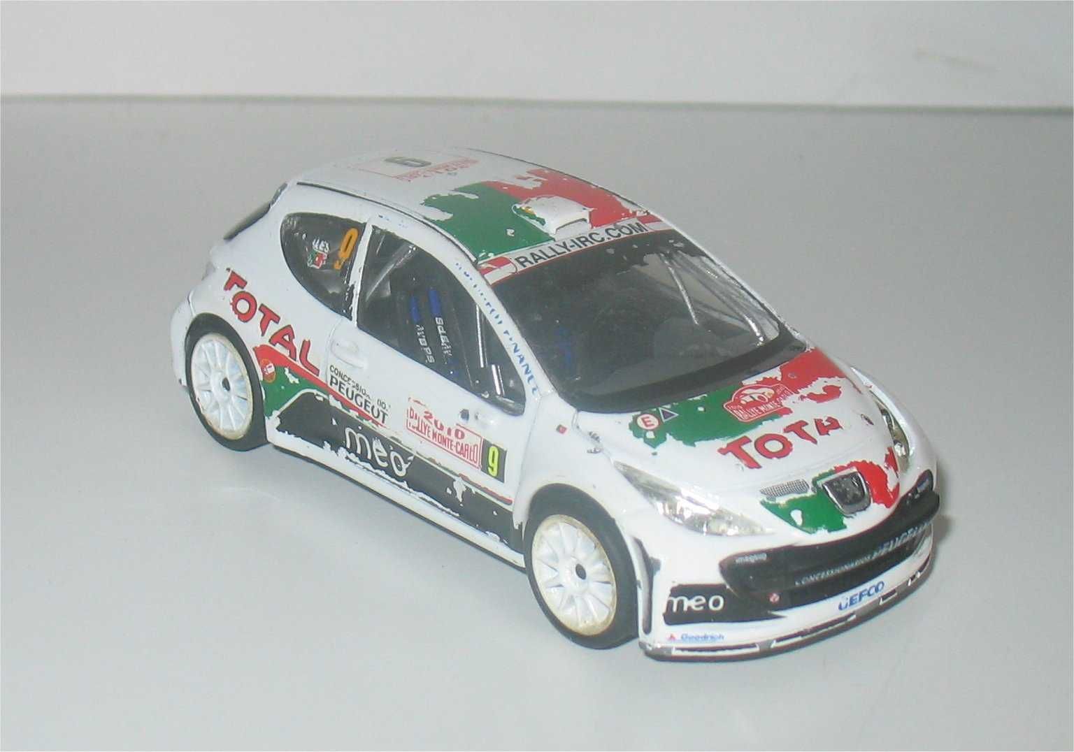 Altaya/Ixo - Peugeot 207 S2000 Bruno Magalhães (para peças)