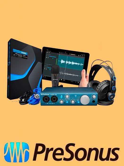 Presonus Audiobox ITWO Studio \ пресонус \ аудіоінтерфейс \ мікрофон