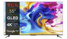Telewizor TCL 55C645 4K UHD, Bluetooth, HDMI 2.1, Głośniki ONKYO