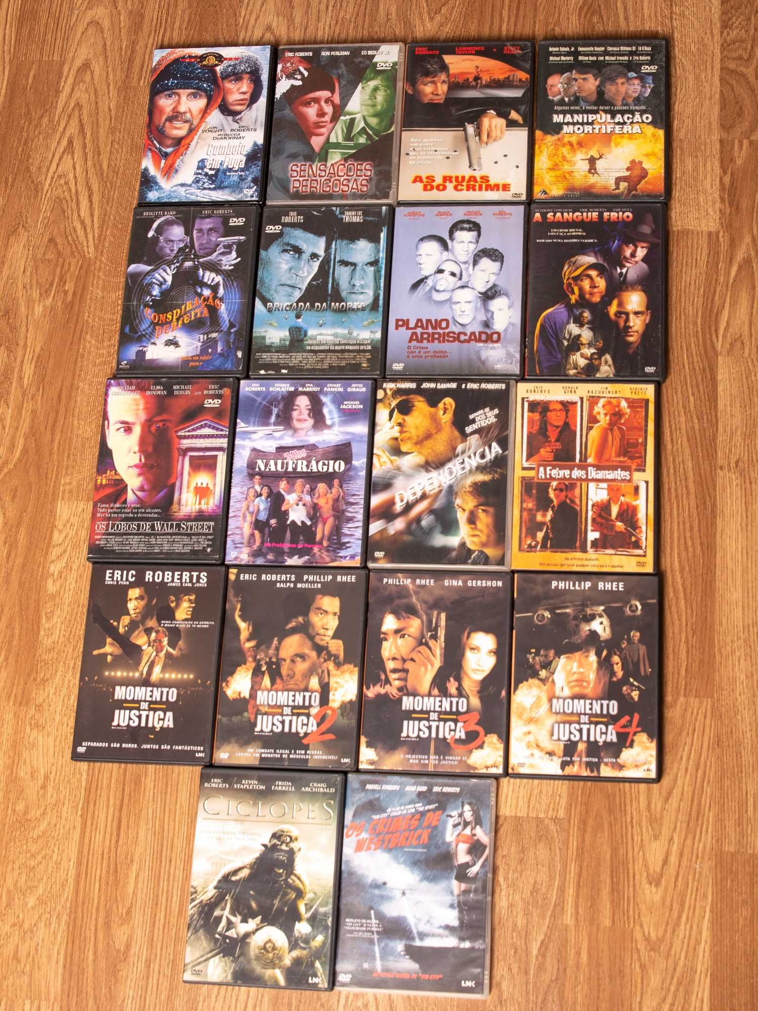 Eric Roberts DVD`S Originais