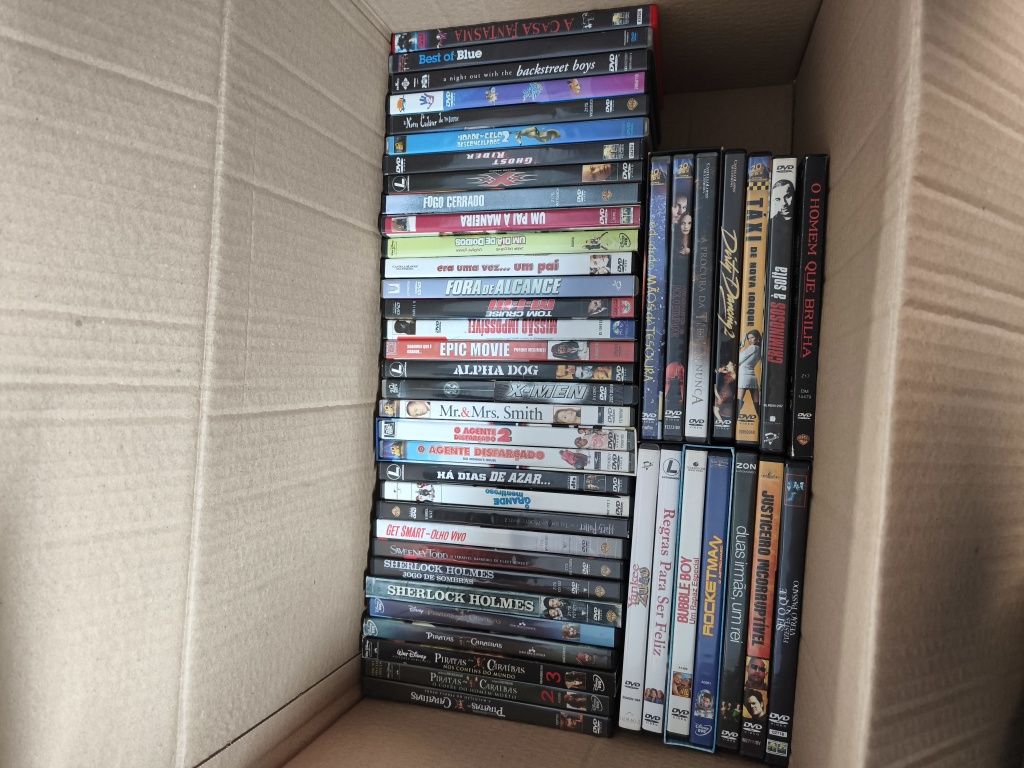 DVD's , VHS e CD's
