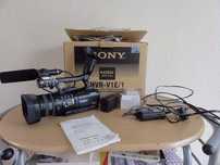 Видеокамера Sony HVR-V1E пробег очень  маленький.