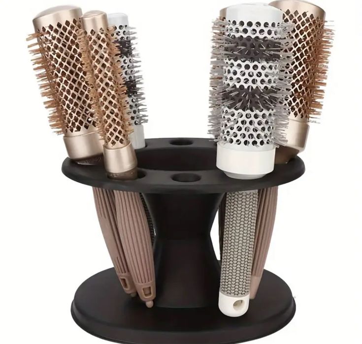 Stojak organizer na szczotki pędzle