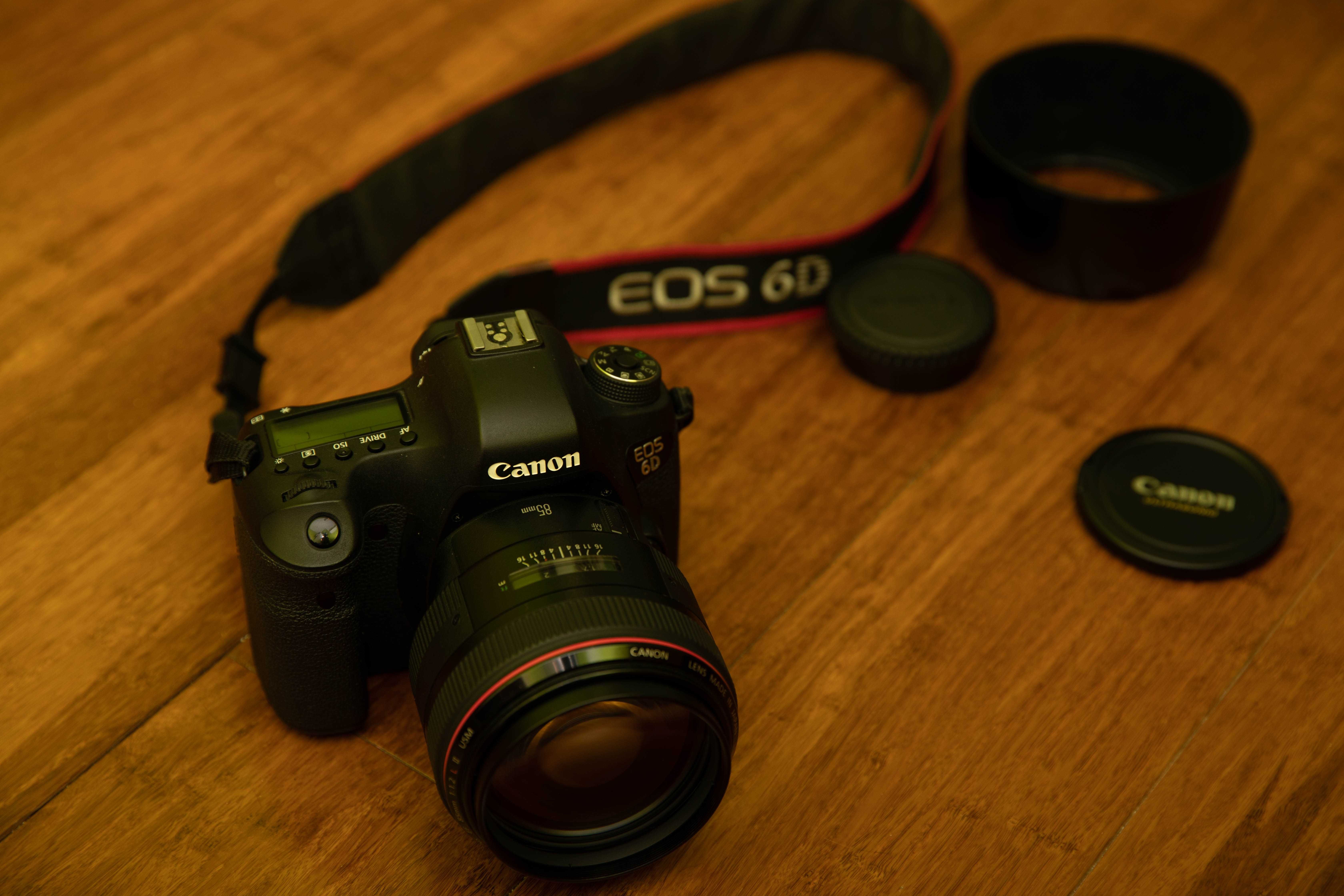 Canon 6d + Obiektyw 85/1,2 II