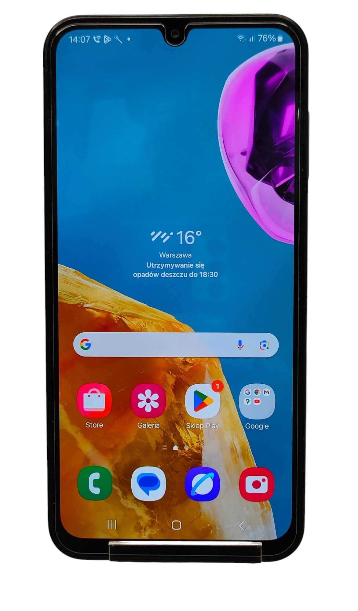 Smartfon Samsung Galaxy M15 4GB/128GB 5G niebieski szkło hartowane