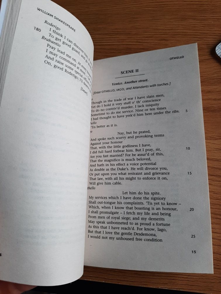 William Shakespeare Othello książka literatura klasyczna dramat