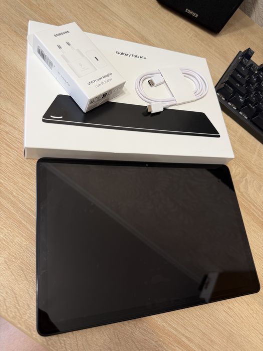 Планшет Samsung Tab 11+ 256 GB з плівкою та блочком