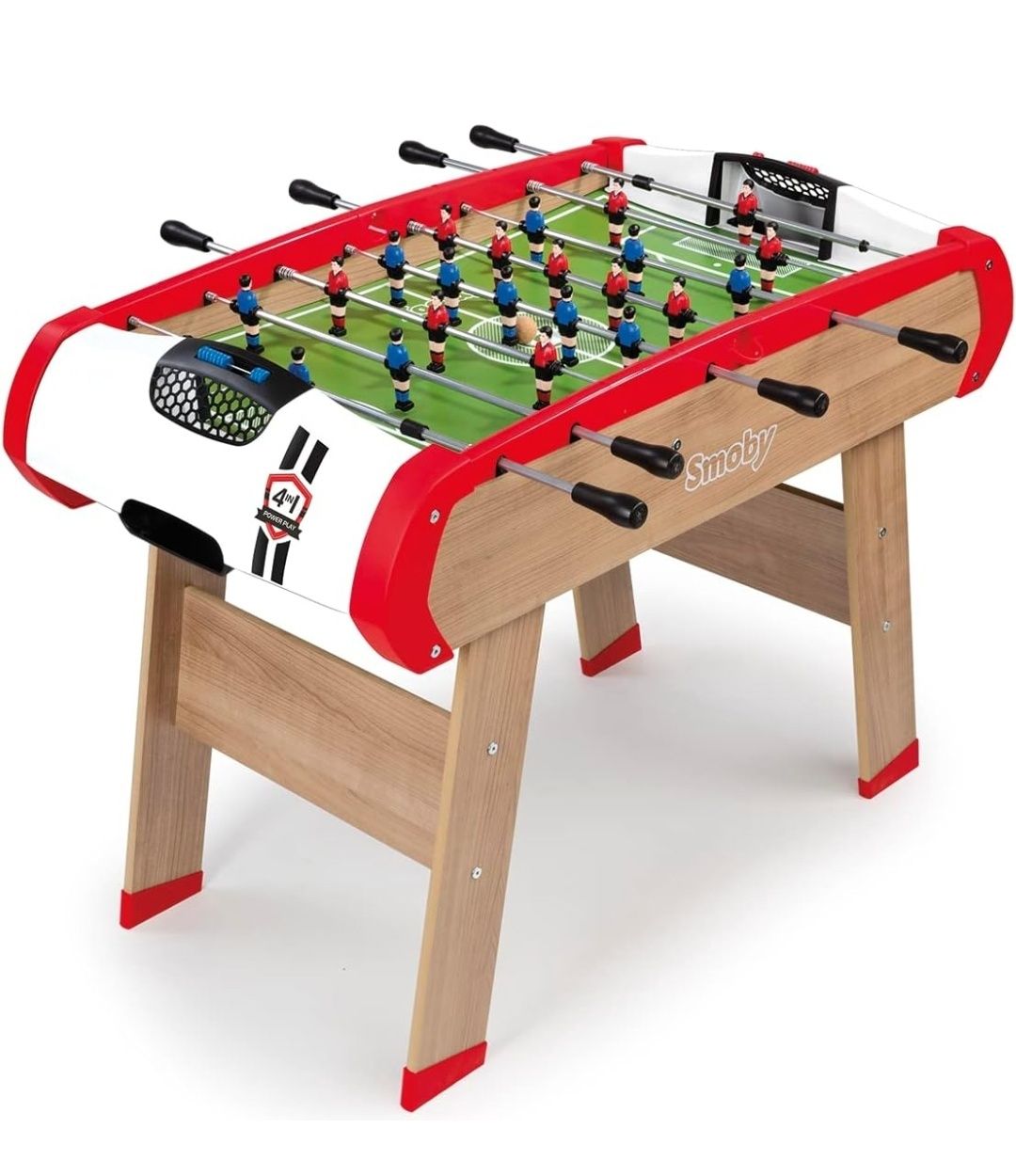 Smoby Babyfoot Powerplay 4 w 1-ping pong + hokej i bilard-struktura dr