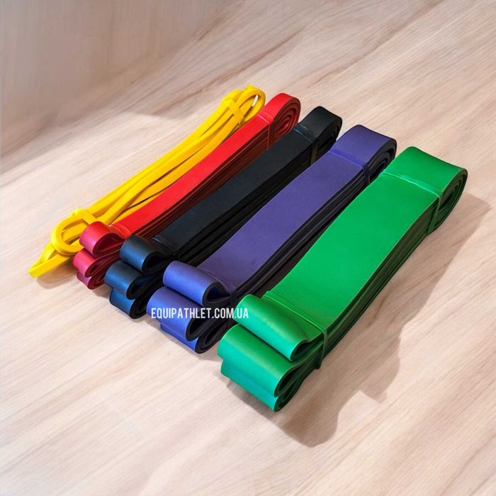 Гумові петлі резинки для спорту для підтягування 5 шт набір гумка