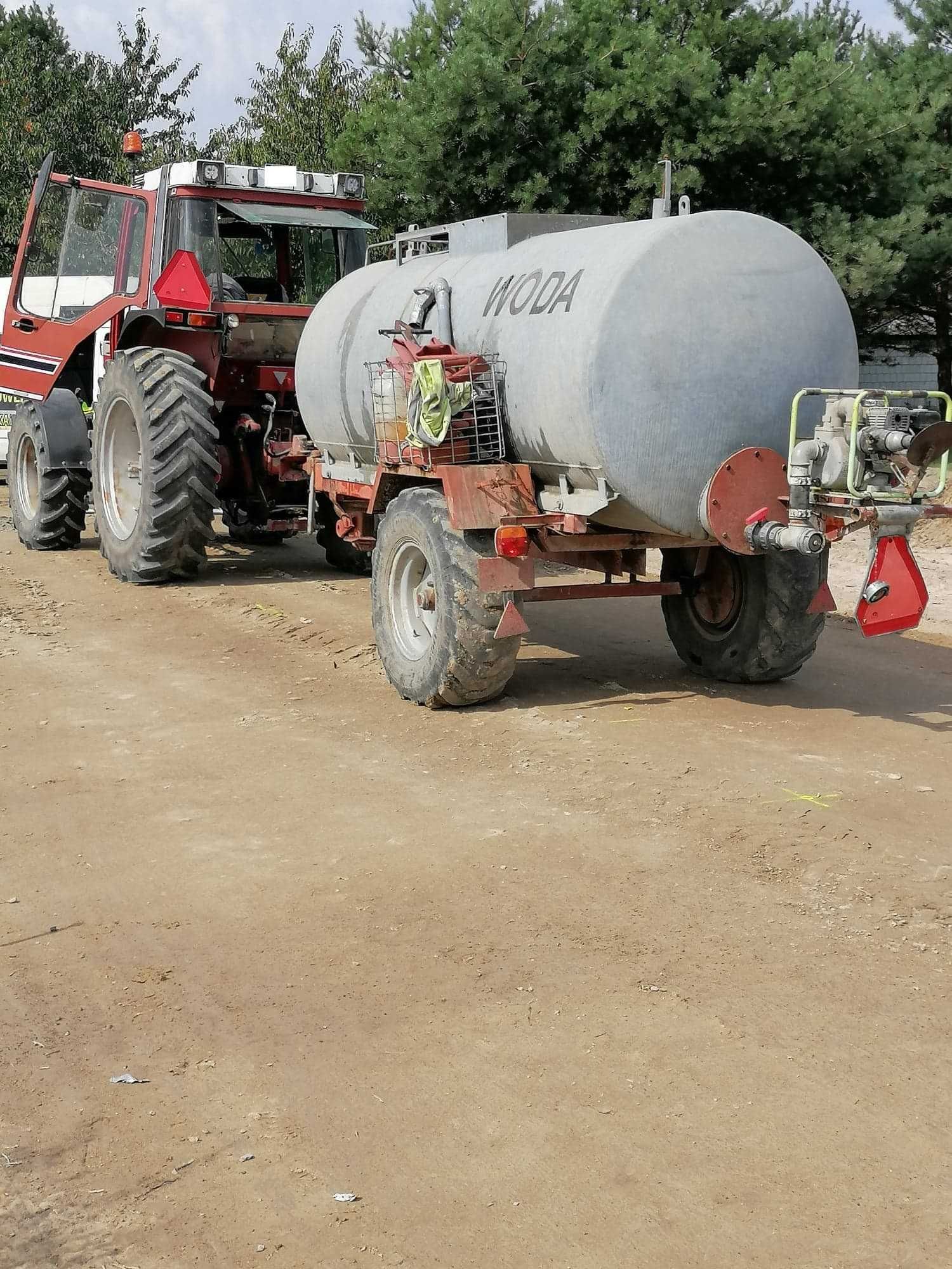 Wynajem Usługi Beczkowóz beczki zamiatarki szczotki transport wody