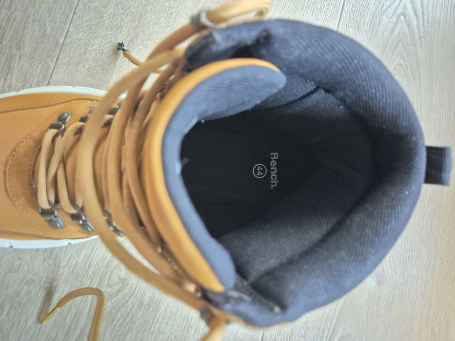 Męskie buty Zimowe Bench 44 wkładka 290 jak Nowe Skóra impregnat