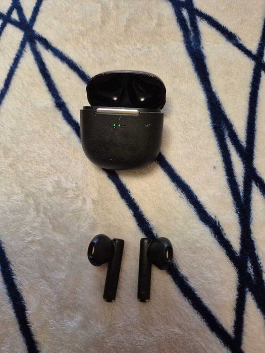 Навушники Ergo Air Sticks 2 black та Baseus Encok WM01
