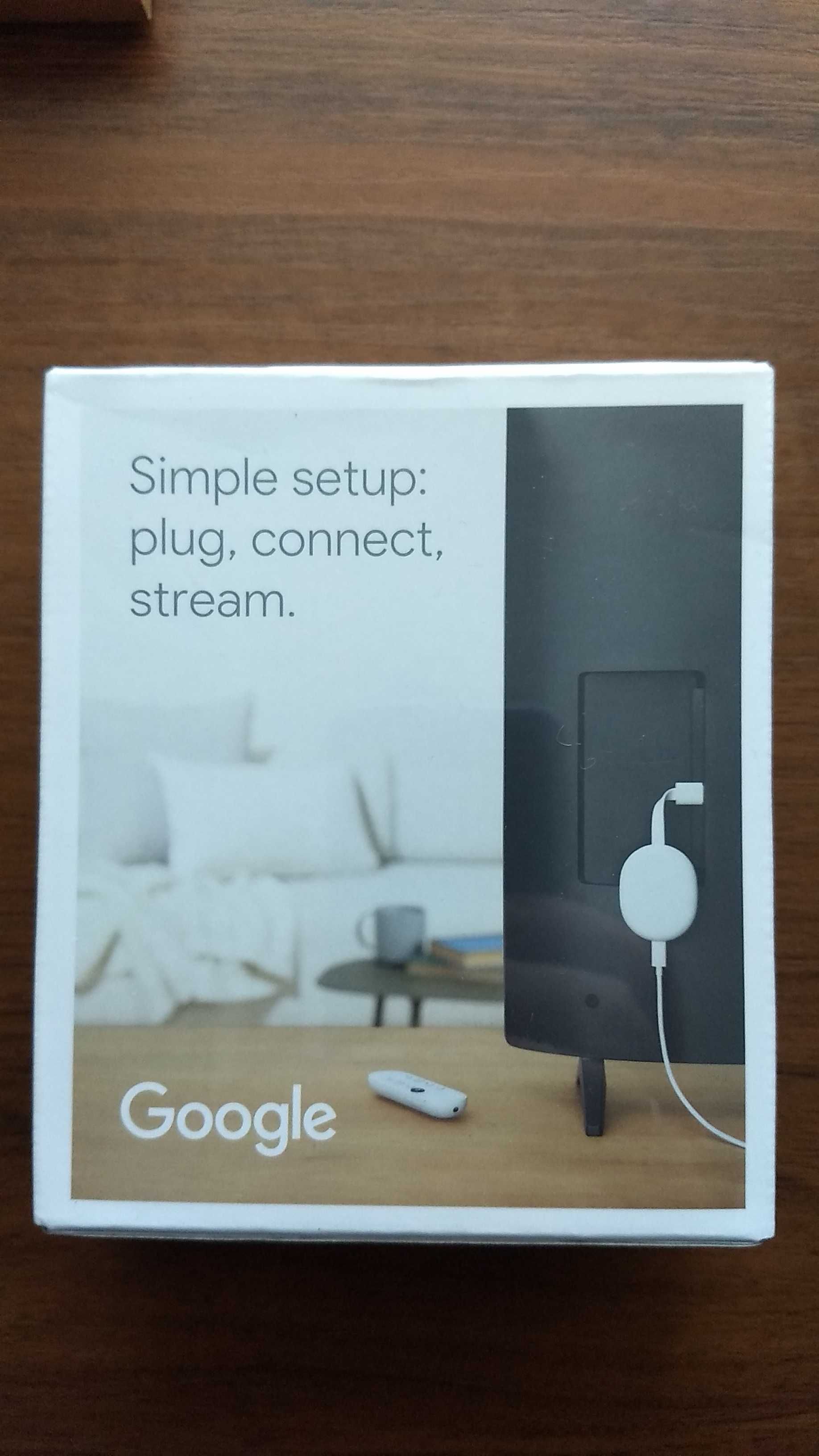 Chromecast with Google TV GA03131-US Новая 2022 Приставка Медиаплеер