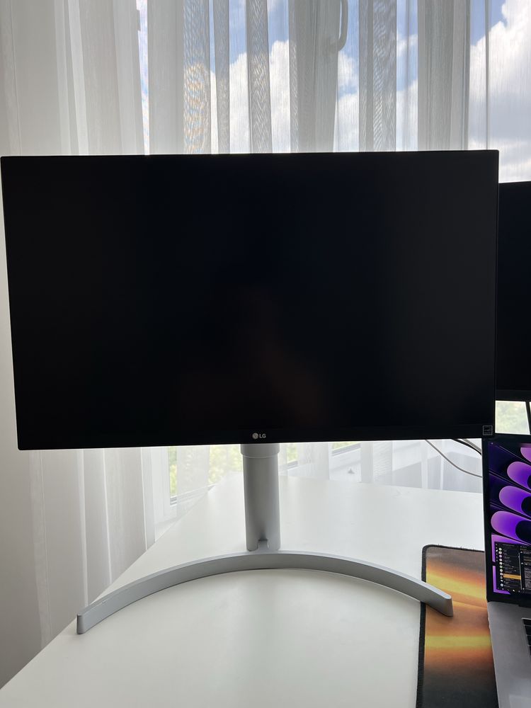 Монітор LG 27UP650-W 4k Ultra HD