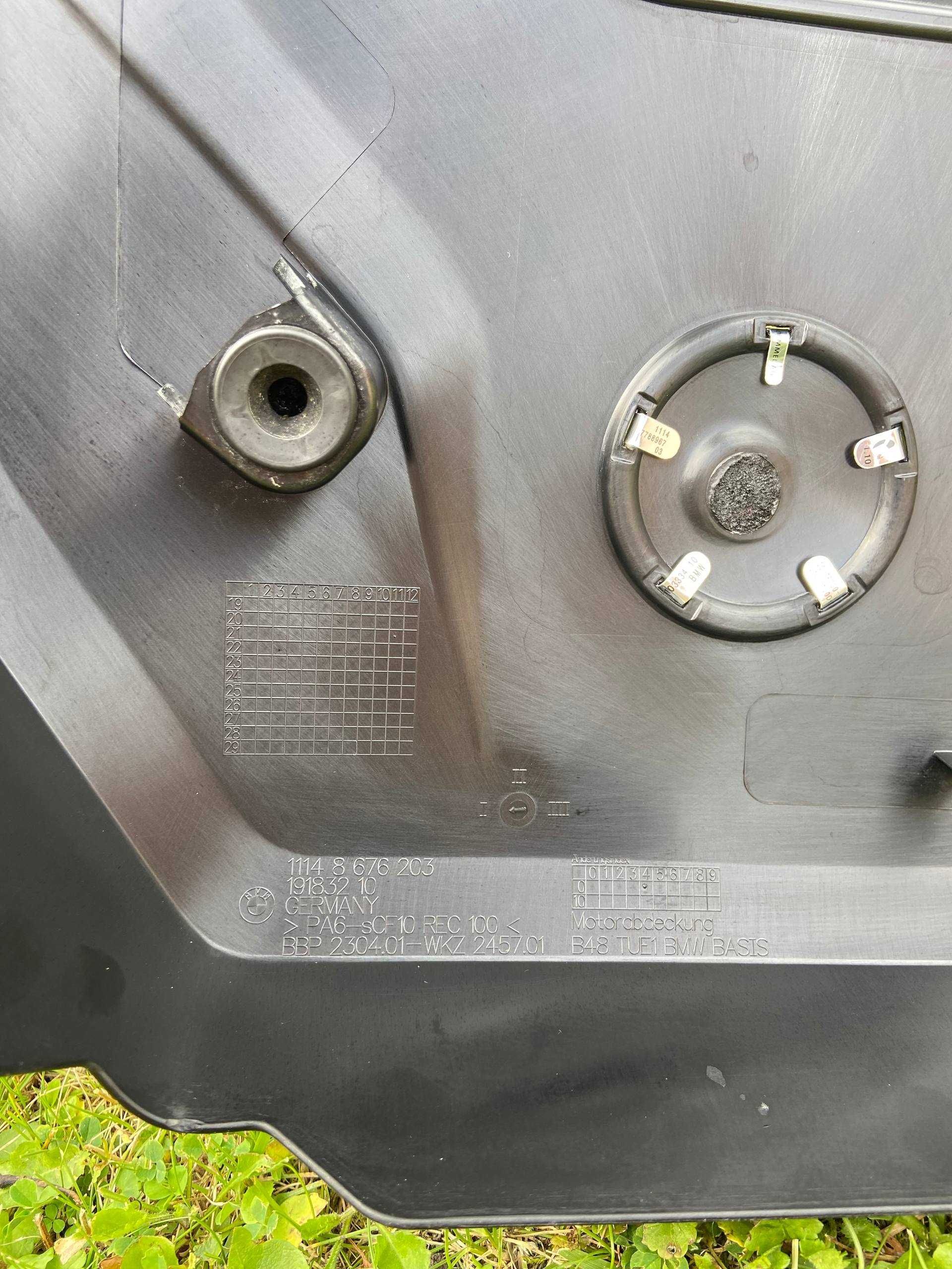 кришка двигуна bmw b48 стан 9.5-10 g20 g21 g01 g22 g26