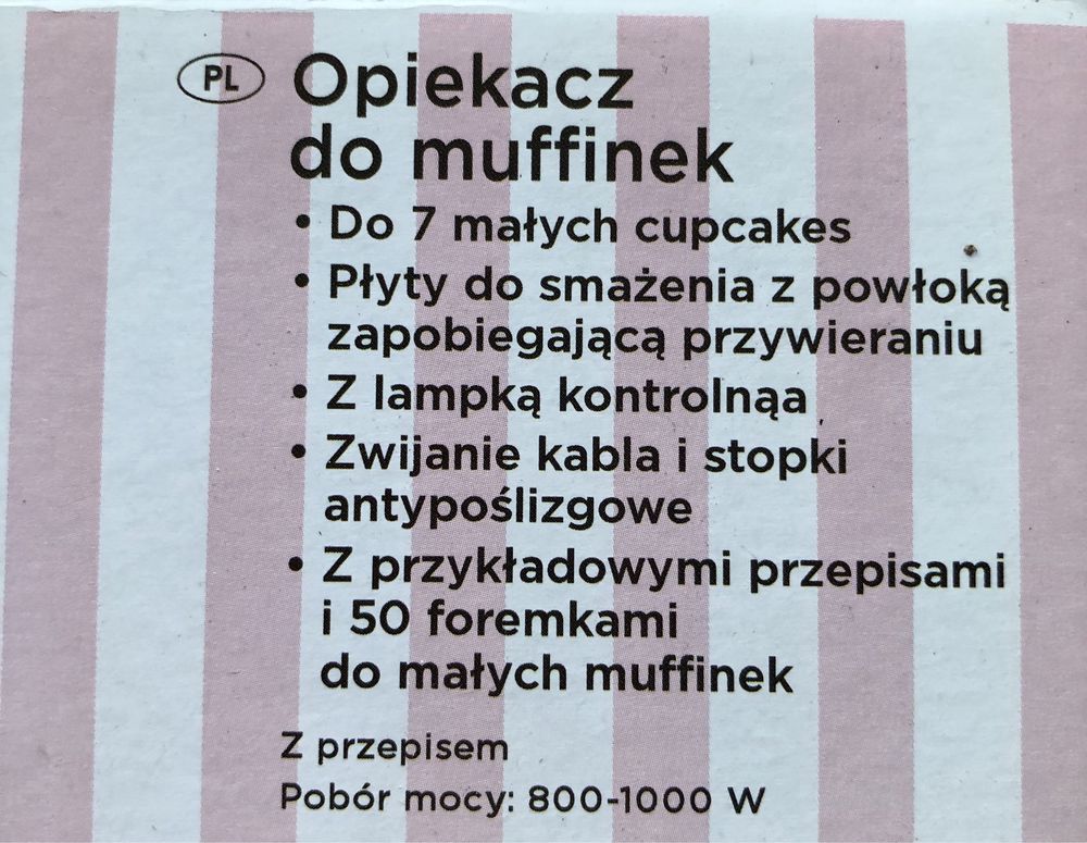 Wypiekacz do muffinek