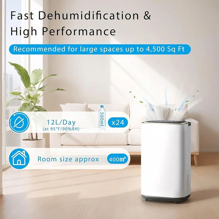 Осушитель воздуха площадью 16 л  400 м²