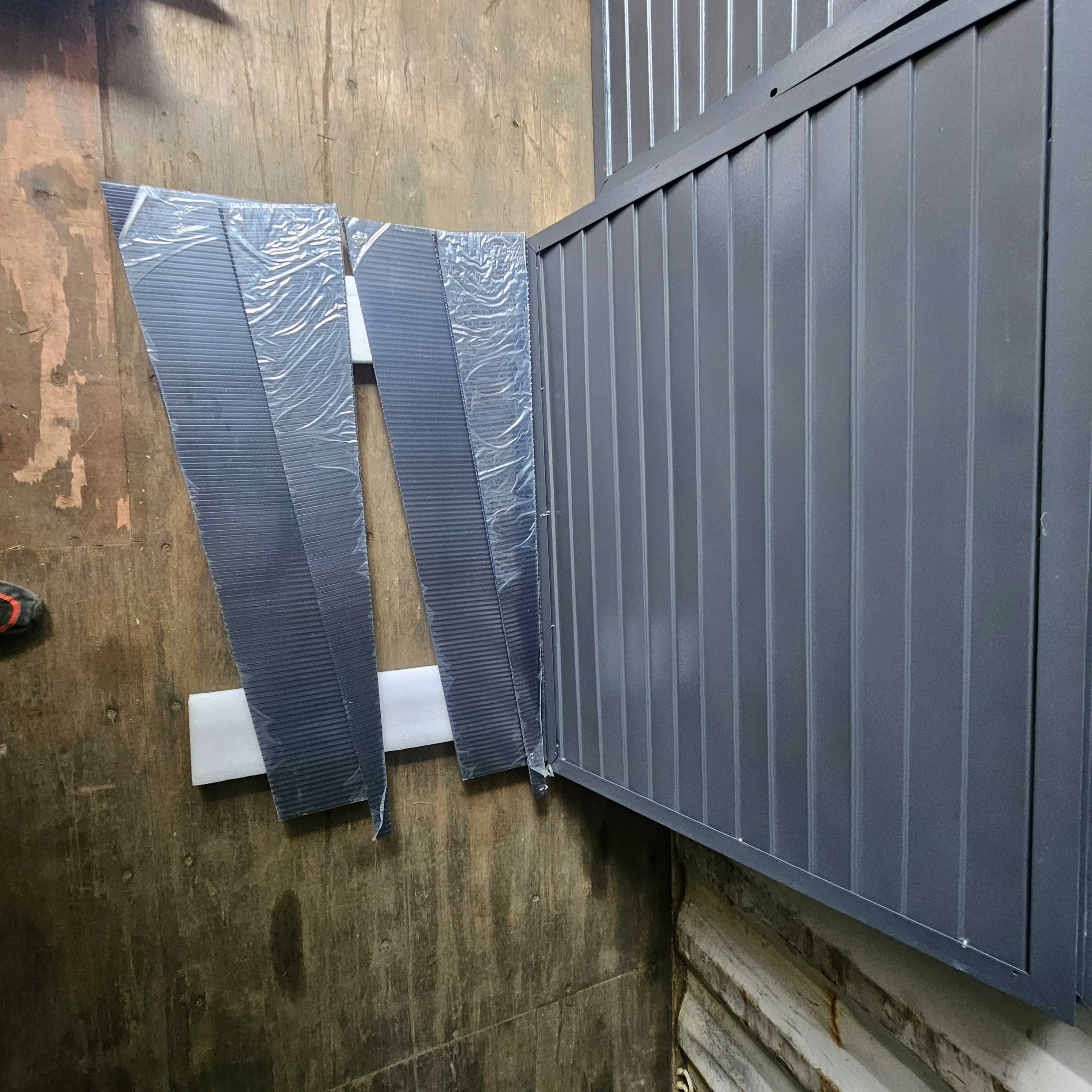 Panele na dach ,na altankę , wiatę 9 szt. paneli aluminium malowane