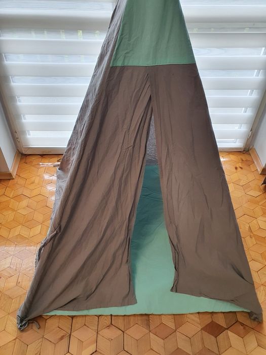 Namiot Tipi błękitno szary