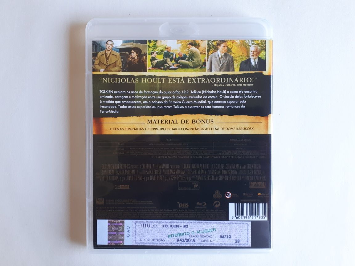 Blu-ray  Tolkien