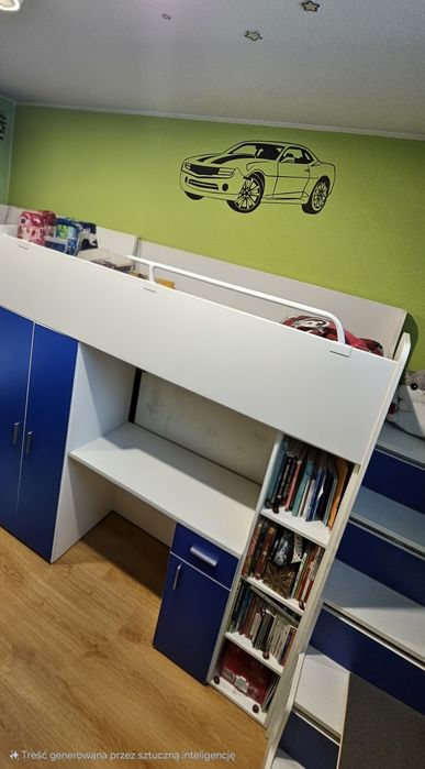 Zestaw mebli do pokoju dzieci.