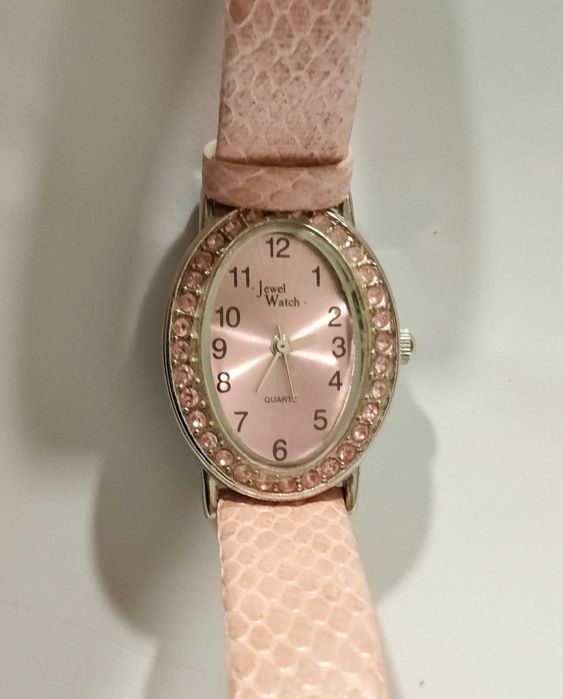 Jewel watch com cristais Swarovsky
