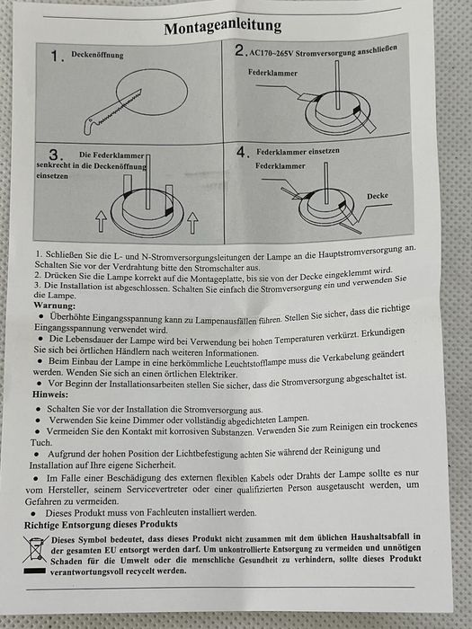Oprawa panel led  slim 6w halogen sufitowy biały na sufit podwieszany