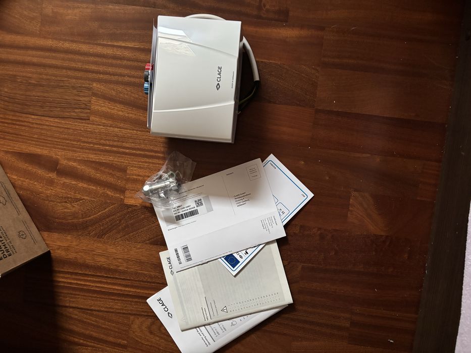 Przepływowy podrzegwacz wody clage MBH7