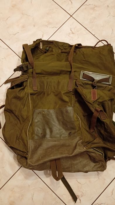 Wojskowy oryginalny plecak francuski 1987 r.