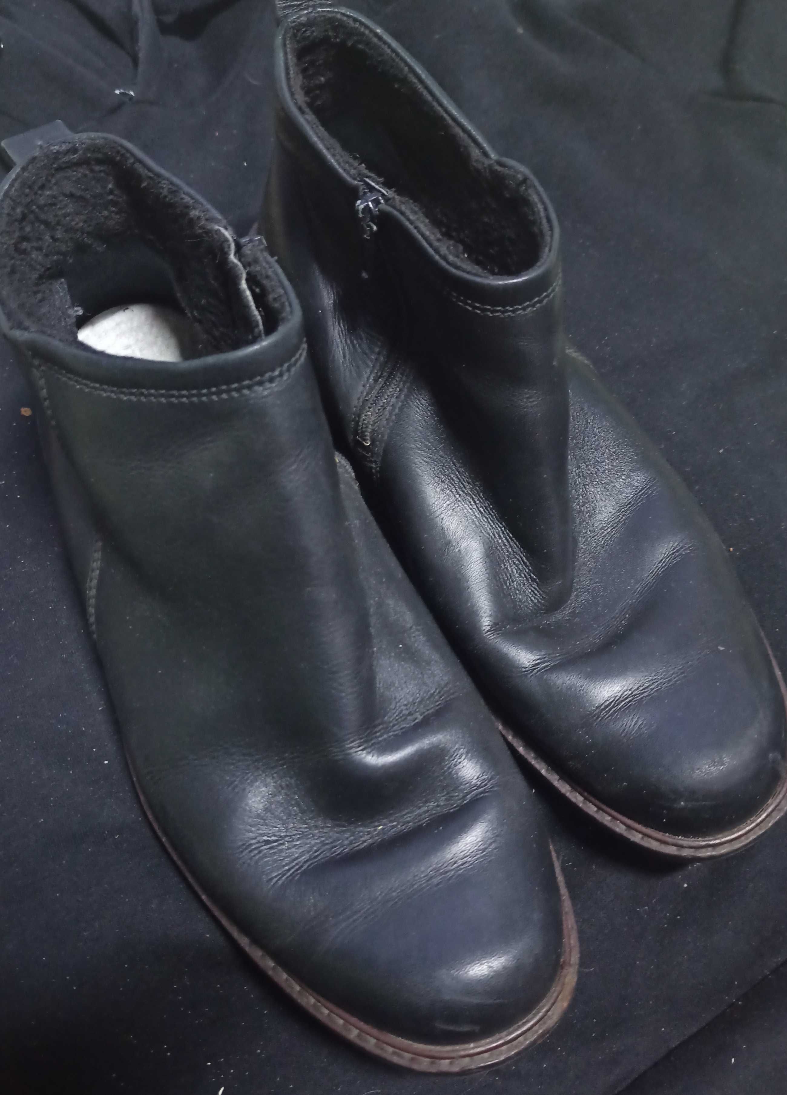 полу сапоги -Мужские ботинки  geox Демисезон
