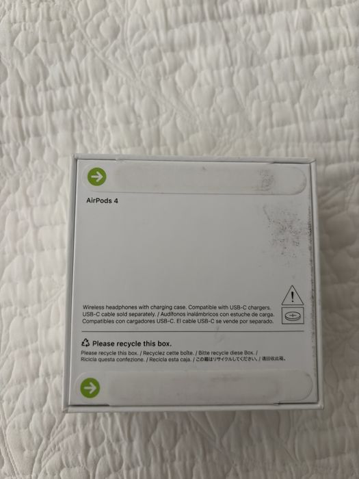 Airpods 4 novos na caixa selados