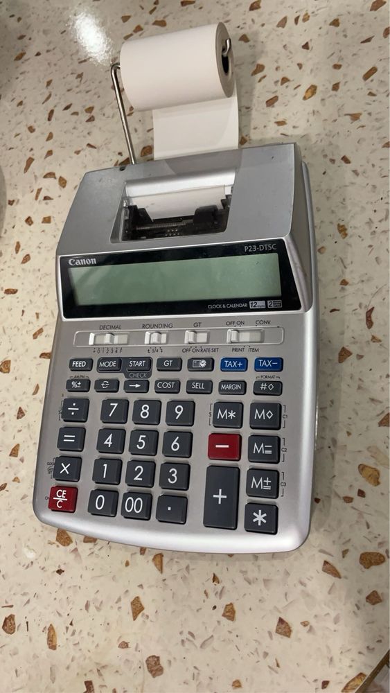 Kalkulator drukujący Canon