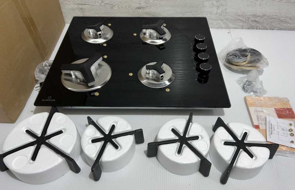 Газова газовая плита 4 конфорки KLARSTEIN Trifecta 4