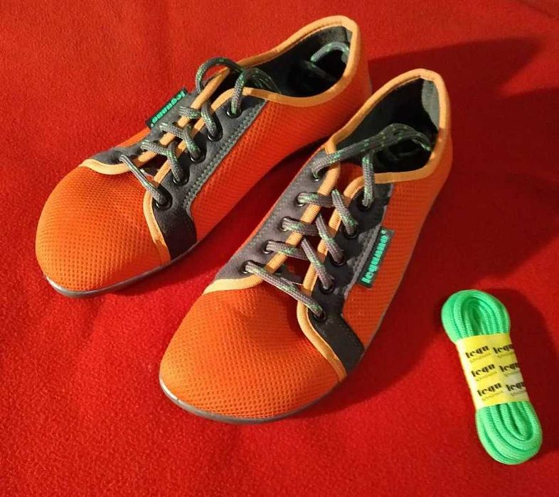Buty na boso leguano Aktiv Magma pomarańczowe EU 41 Unisex
