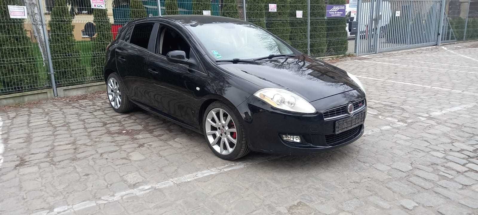 Fiat BRAVO II 2008 rok 1.4 T-JET TURBO 150 KM 5 drzwi hatchback Czarny