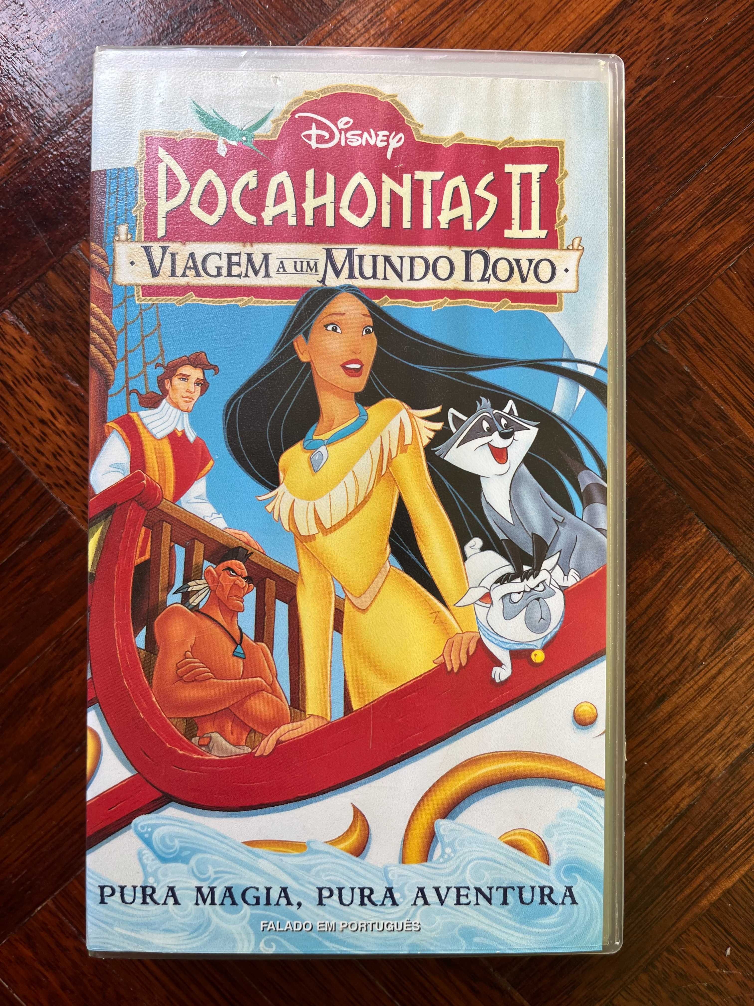 VHS Pocahontas (1995 - 04) DUB PT-PT