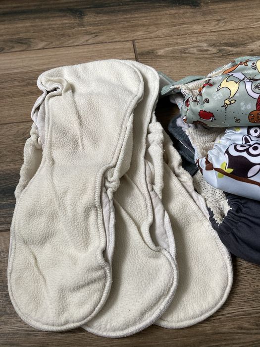 Zestaw 3 pieluszek wielorazowych