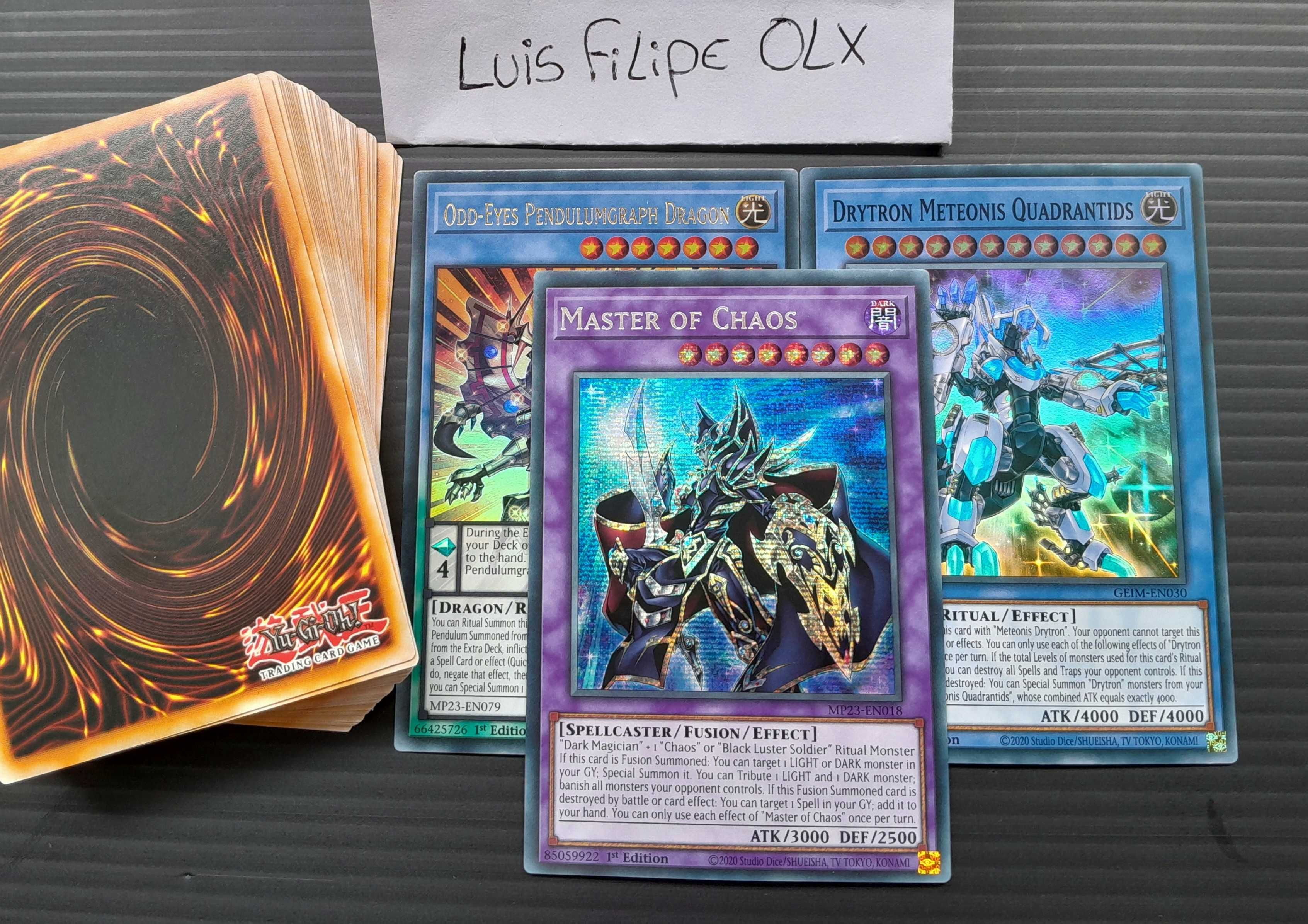 Cj. 47 Cartas Yu-Gi-Oh *ORIGINAIS*